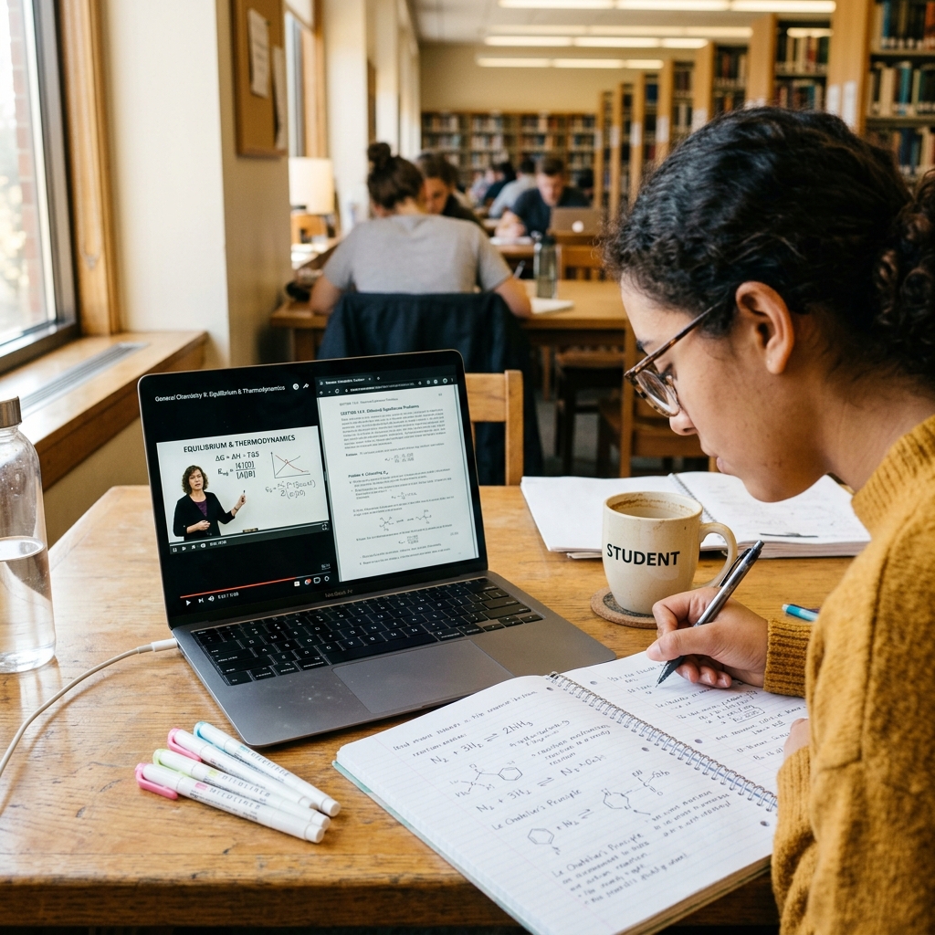 Pearson+ Chemistry Review: Textbook-Aligned Video Solutions and Exam Prep Channels [2026]: feature image